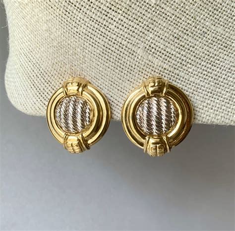 givenchy earrings|givenchy clip on earrings vintage.